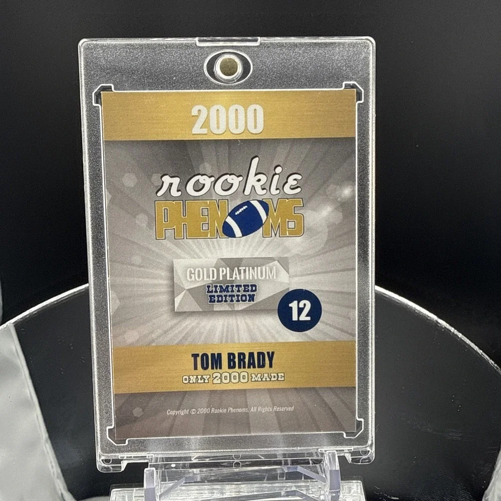 2000 Rookie Phenoms Tom Brady  New England Patriots NFL /2000